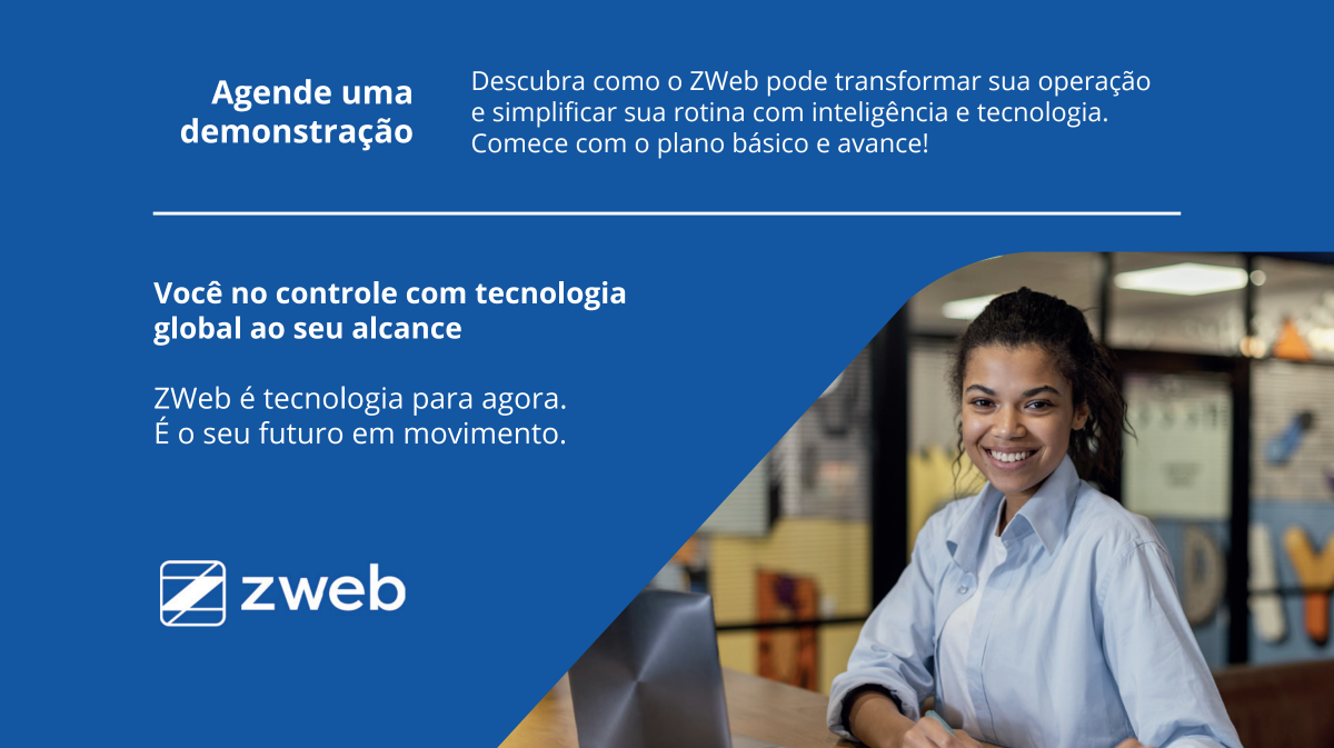 Ilustração mostrando os diversos módulos do ZWEB conectados